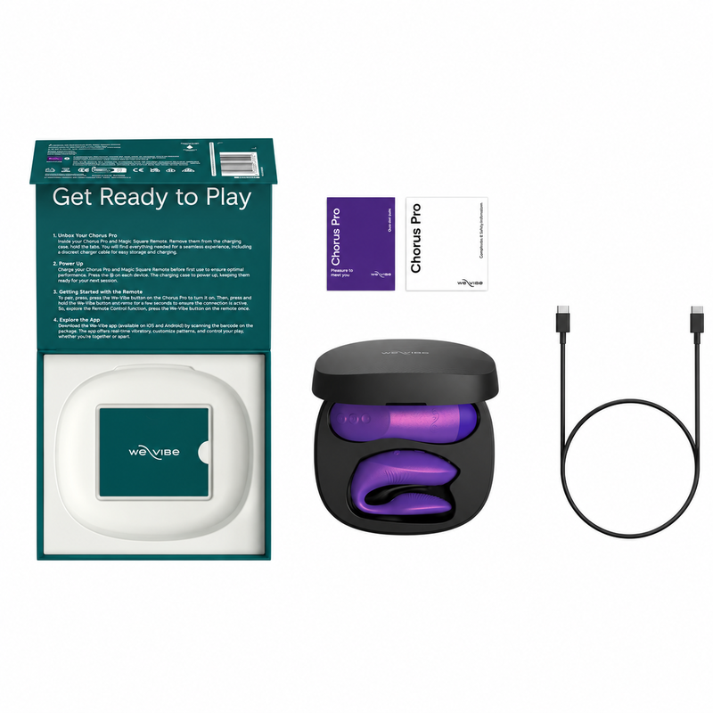 We-Vibe - Vibrateur Chorus Pro Premium Pour Couples Violet Cosmique - Image 5