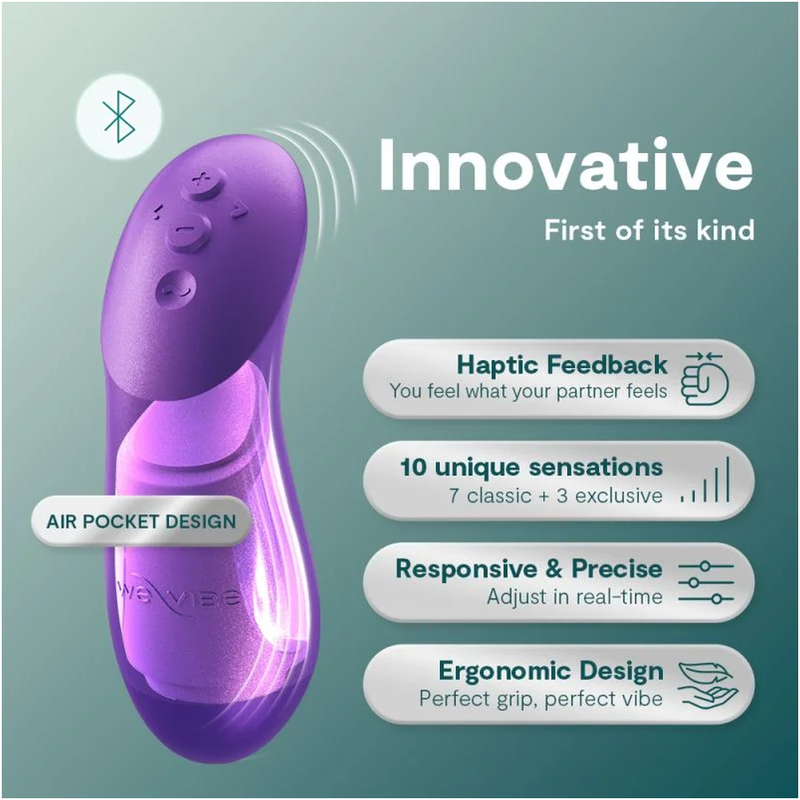 We-Vibe - Vibrateur Chorus Pro Premium Pour Couples Violet Cosmique - Image 6