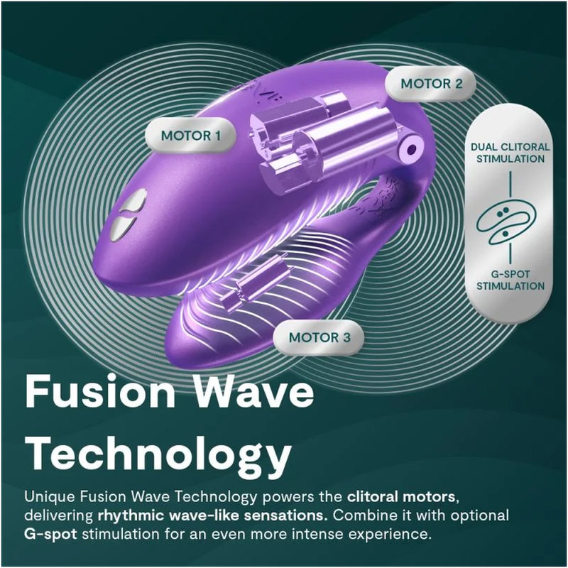 We-Vibe - Vibrateur Chorus Pro Premium Pour Couples Violet Cosmique - Image 8