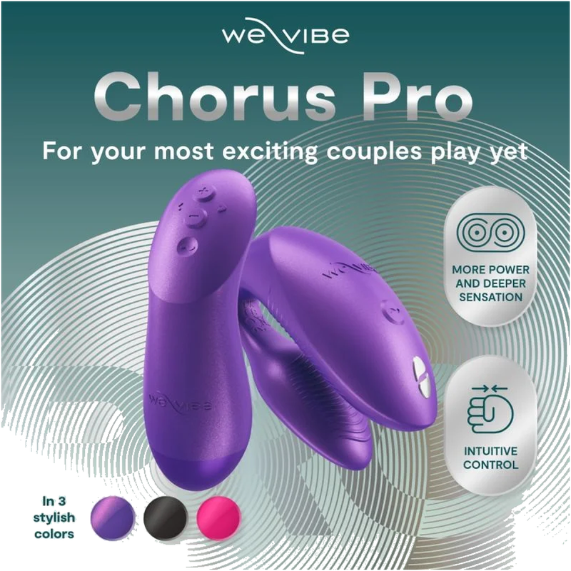We-Vibe - Vibrateur Chorus Pro Premium Pour Couples Violet Cosmique - Image 10