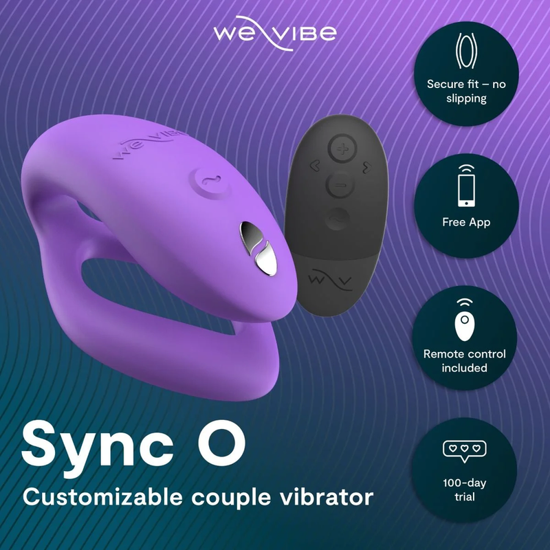 We-Vibe - Vibrateur De Couples Sync O Enveloppement-Stimulation Violet Clair - Image 4