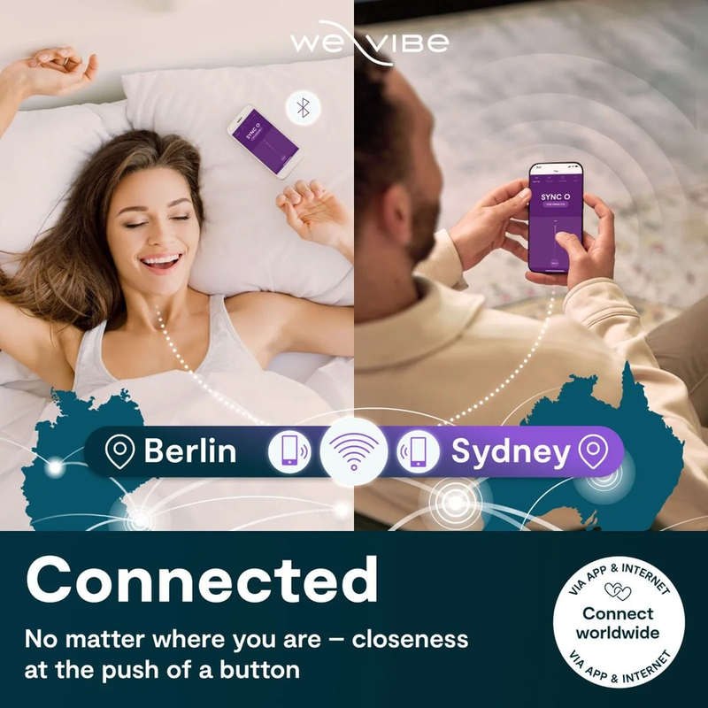 We-Vibe - Vibrateur De Couples Sync O Enveloppement-Stimulation Violet Clair - Image 6