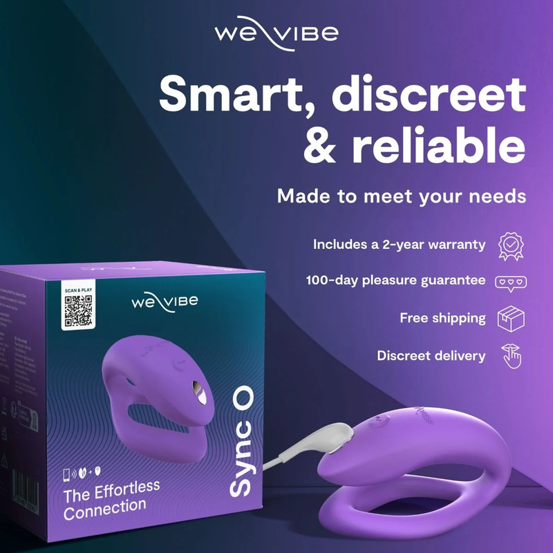 We-Vibe - Vibrateur De Couples Sync O Enveloppement-Stimulation Violet Clair - Image 7