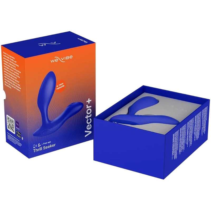 We-Vibe - Vector+ Masseur De Prostate À Double Stimulation Bleu Royal - Image 17