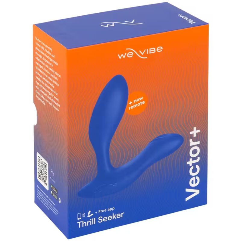We-Vibe - Vector+ Masseur De Prostate À Double Stimulation Bleu Royal - Image 18