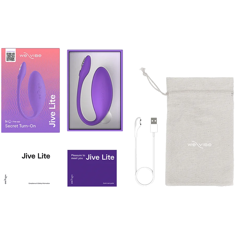 We-Vibe - Jive Lite Vibrateur Œuf Portable Contrôlé Par Application Violet - Image 6
