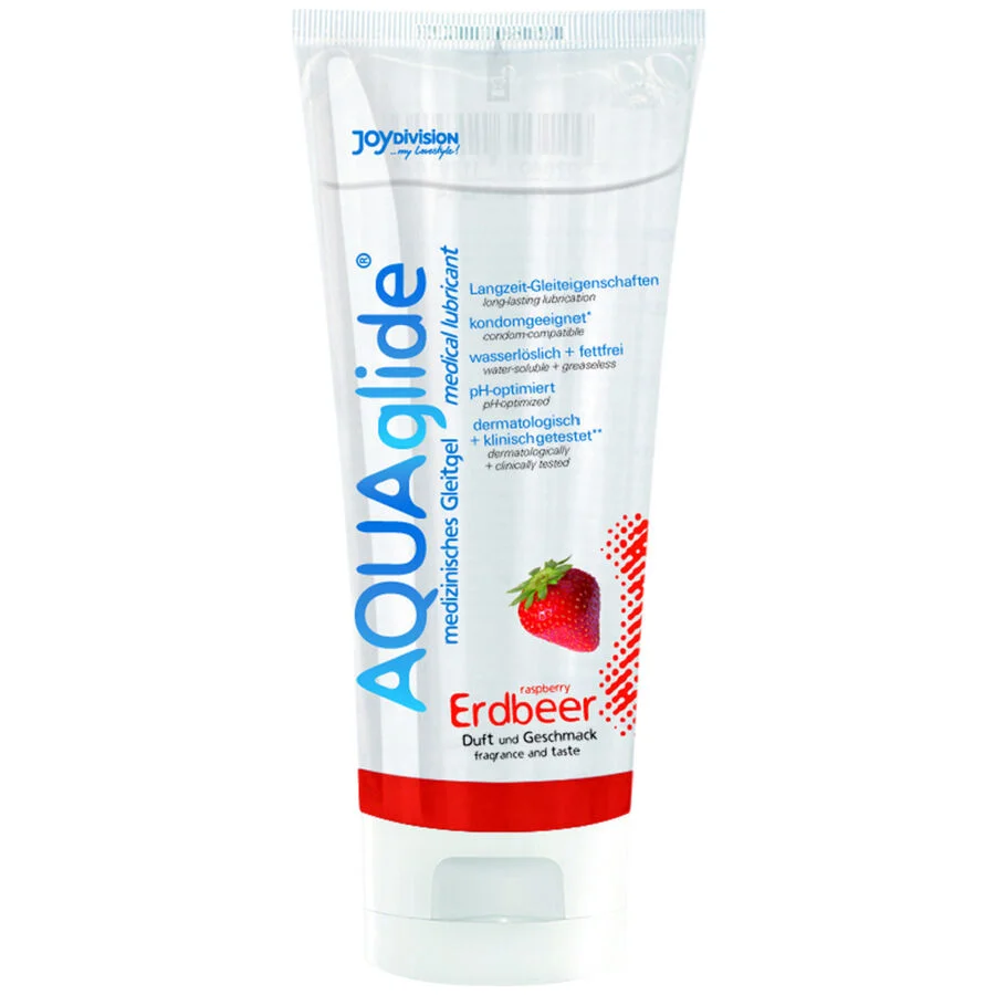 Joydivision Aquaglide - Lubrifiant Fraise 100 Ml
