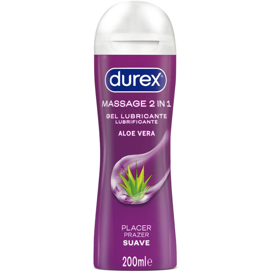 Durex - Zachte Aloe Vera Massageglijmiddel 200 Ml