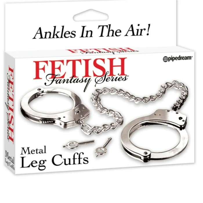 FETISH FANTASY SERIES - SERIES METAL LEG CUFFS - Image 3