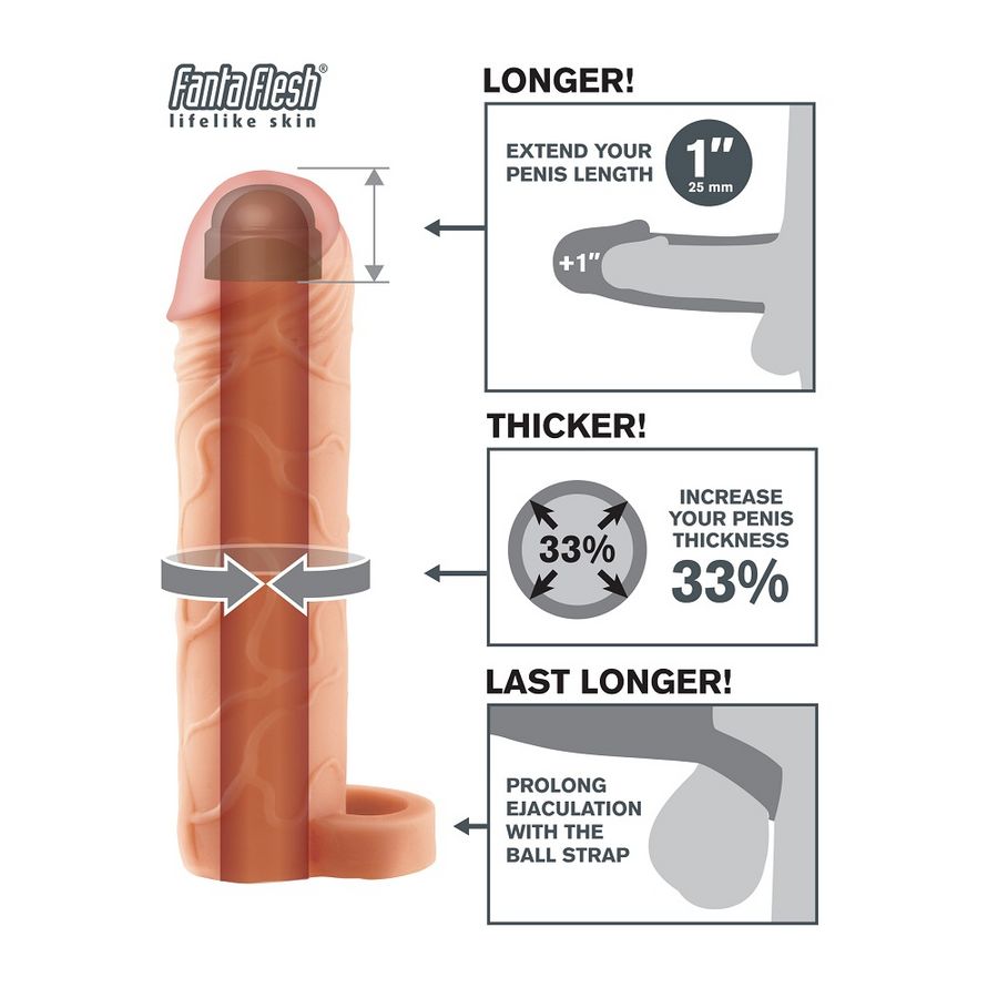 FANTASY X- TENSIONS - PERFECT 1 EXTENSION BALL STRAP SKIN - Image 4