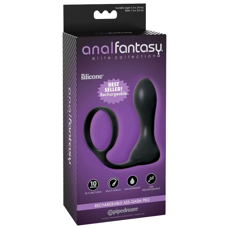 ANAL FANTASY ELITE COLLECTION - RECHARGEABLE ASS-GASM PRO - Image 4