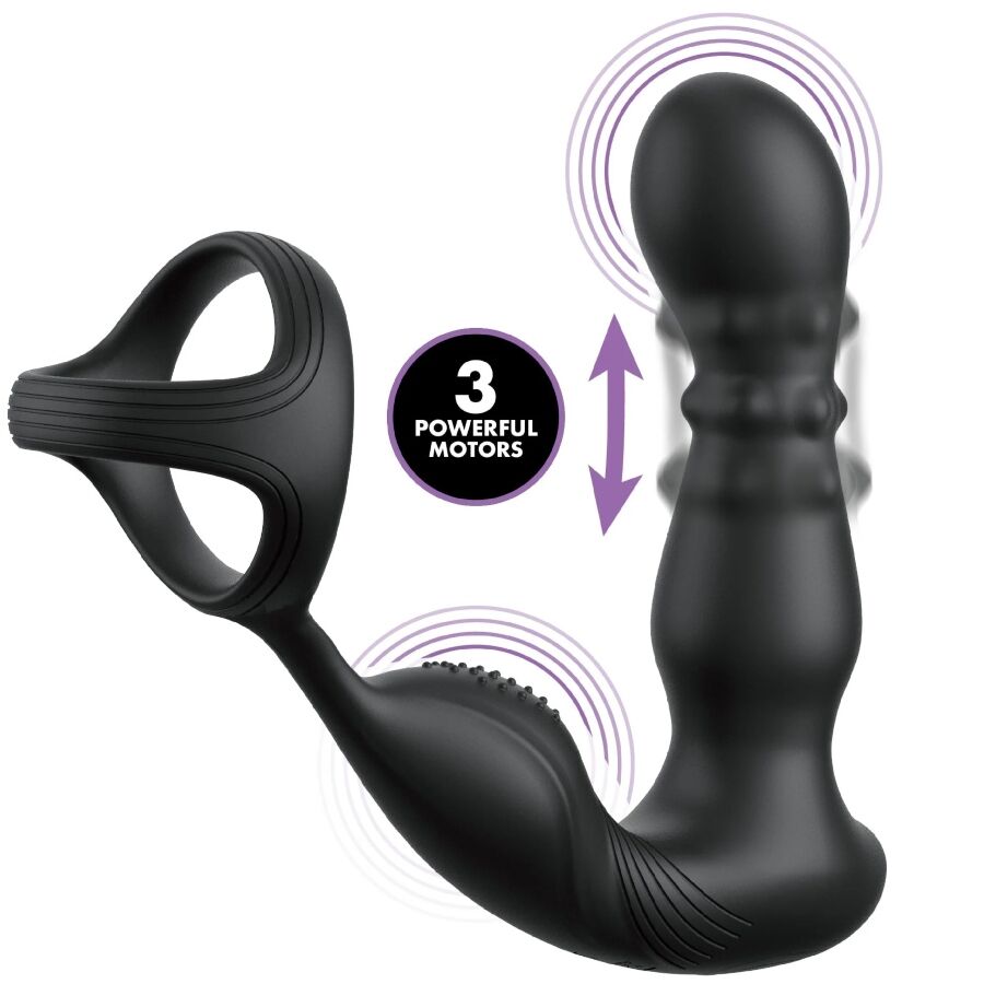ANAL FANTASY ELITE COLLECTION - VIBRATING ANAL RING AND MASSAGER WITH REMOTE CONTROL - Image 3