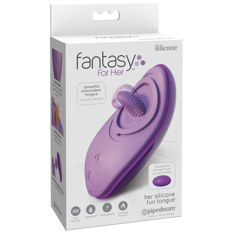 FANTASY FOR HER - HER FUN TONGUE EN SILICONE VIOLET - Image 6