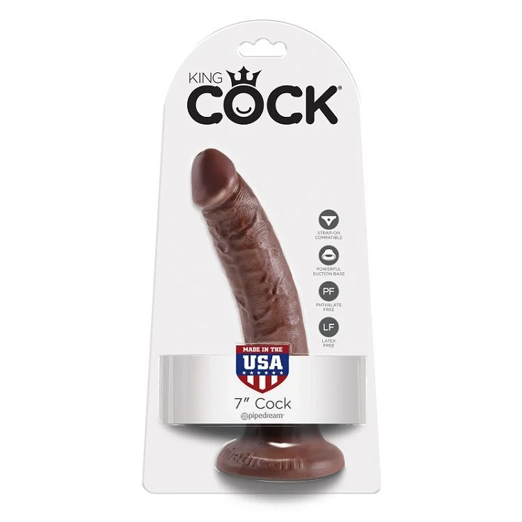 King Cock - 7 Gode Chocolat 17.8 Cm - Image 3