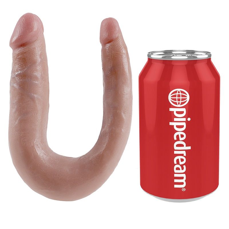 KING COCK - GODE DOUBLE PÉNÉTRATION 12.7 CM NATUREL - Image 5