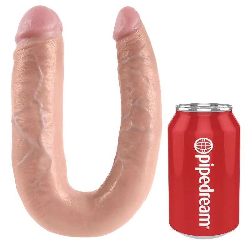 King Cock - Dubbele Penetratie Dildo 17.8 Cm Natuurlijk - Image 5