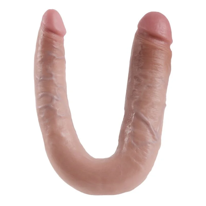 King Cock - Dubbele Penetratie Dildo 17.8 Cm Natuurlijk - Image 6
