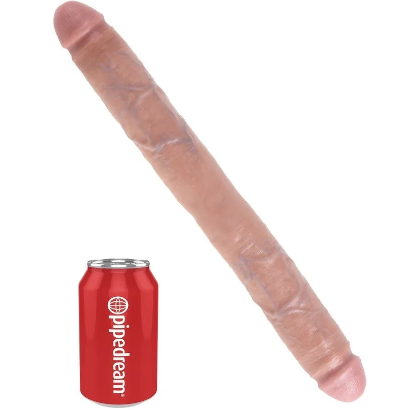 King Cock - Dikke Dubbele Dildo Chair 40.6 Cm - Image 4