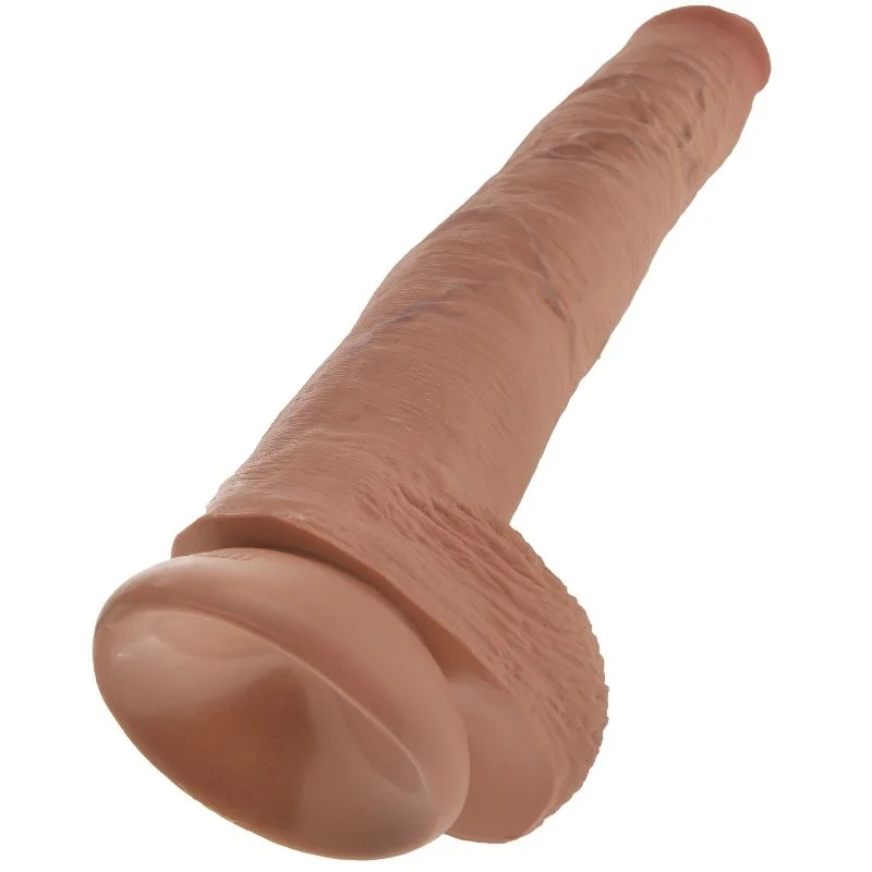 KING COCK - COCK WITH BALLS 35.6 CM - FLESH - Image 4