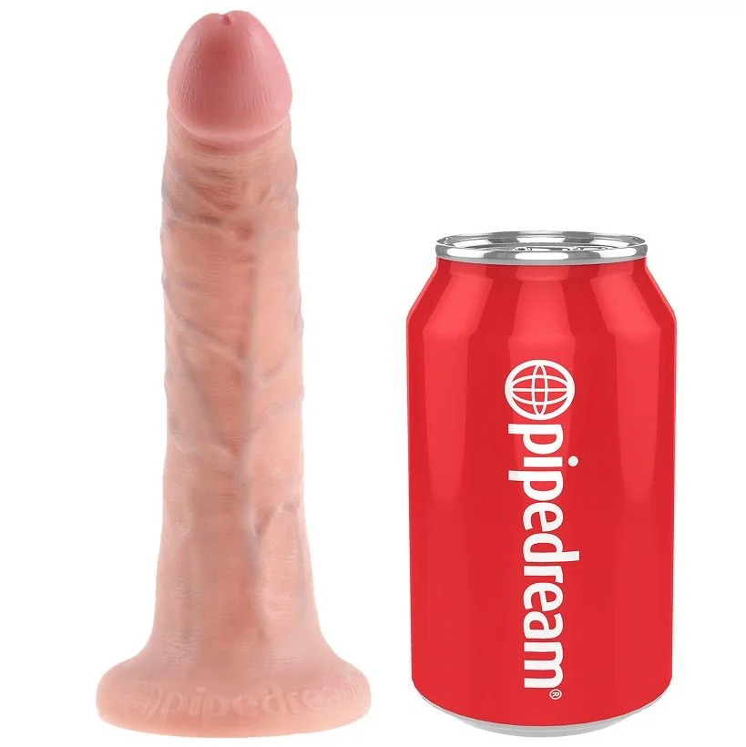 King Cock - Harness With Realistic Penis Natural 17.8 Cm - Image 6