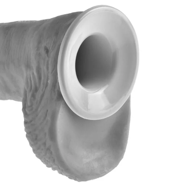 KING COCK - STRAP-ON AVEC GODE CREUX 28 CM ET SANGLES COULEUR CHAINE - Image 8