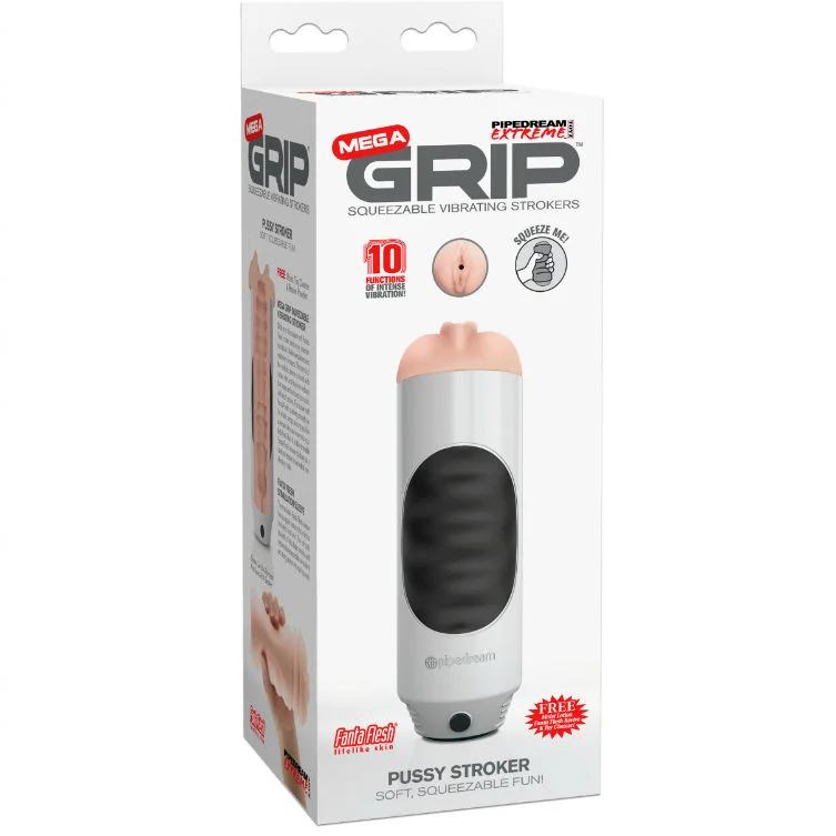 EXTREME TOYZ - VIBRATOR MASTURBATOR VAGINA PIPEDREAM MEGA GRIP