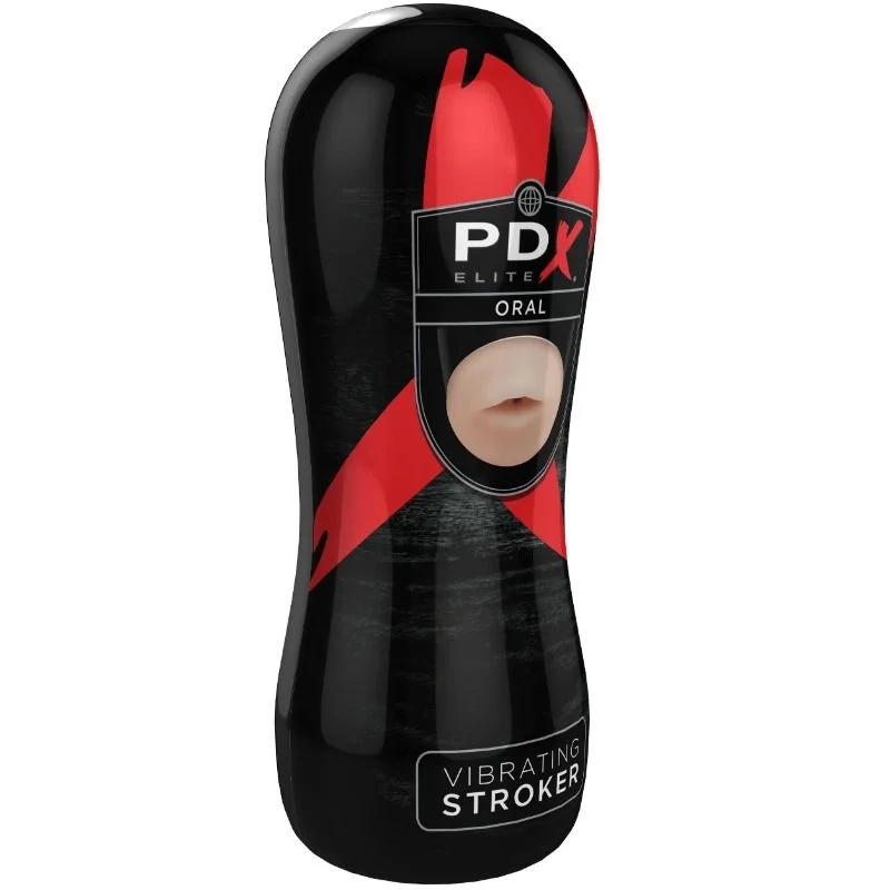 Pdx Elite - Vibrating Oral Stroker - Image 3