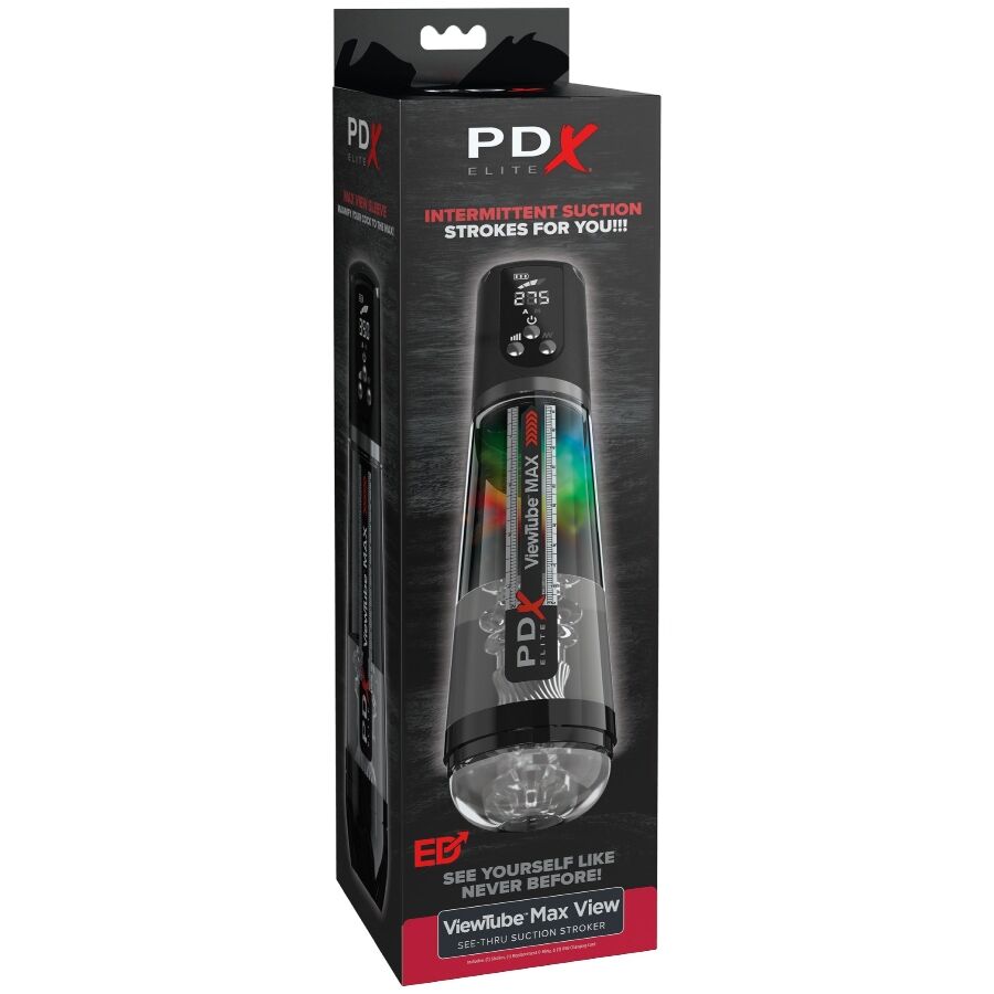 PDX ELITE - VIEWTUBE MAX VIEW AUTOMATIC MASTURNADOR WITH TRANSPARENT SUCTION - Image 6