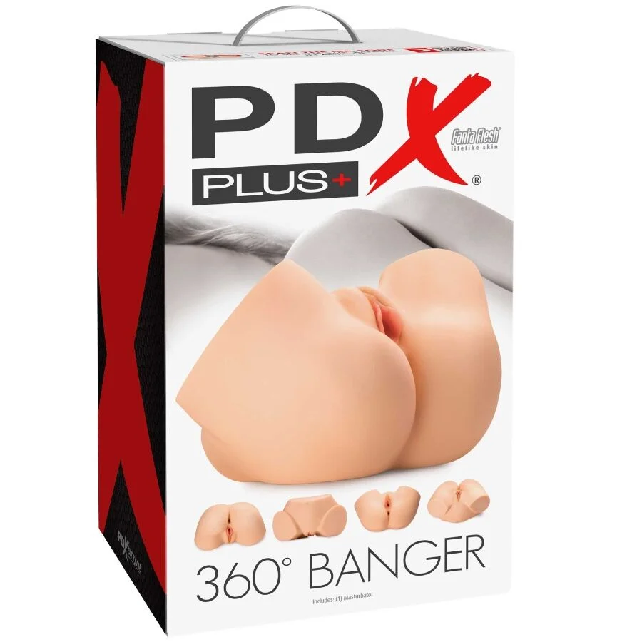 PDX PLUS - 360 BANGER REALISTIC ANAL AND VAGINA MASTURBATOR - Image 8