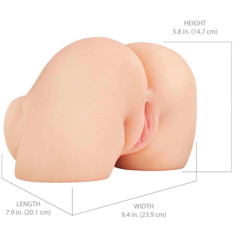 Pdx Elite - Shakethat Ass Realistic Vagina And Anus Masturbator With Vibration - Image 6